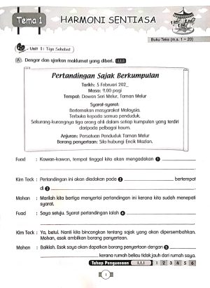 Bahasa Melayu SJKT Year 4 (Praktis Topikal KSSR PBD UASA) - Image 5