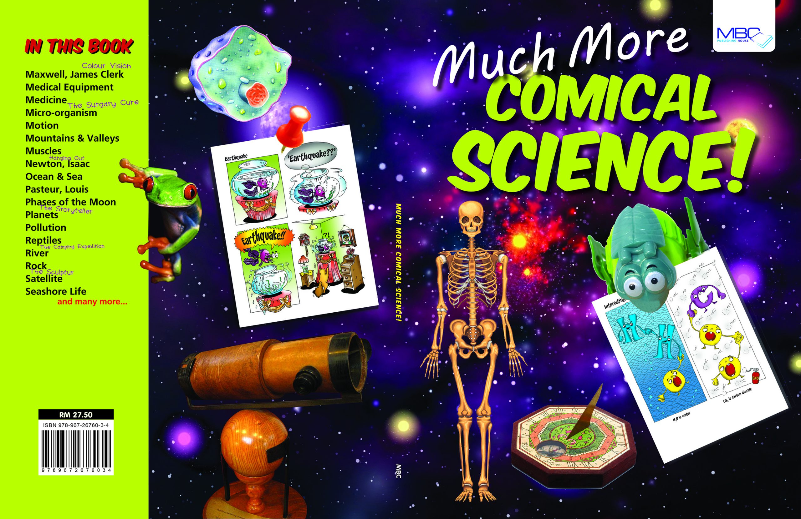Much More Comical Science Cover Book 04