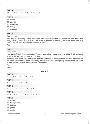 Kertas Model UASA Bahasa Inggeris Year 4 SJKT - Image 4