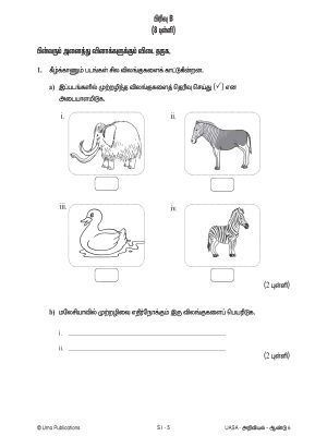 Kertas Model UASA Sains Year 6 SJKT - Image 4